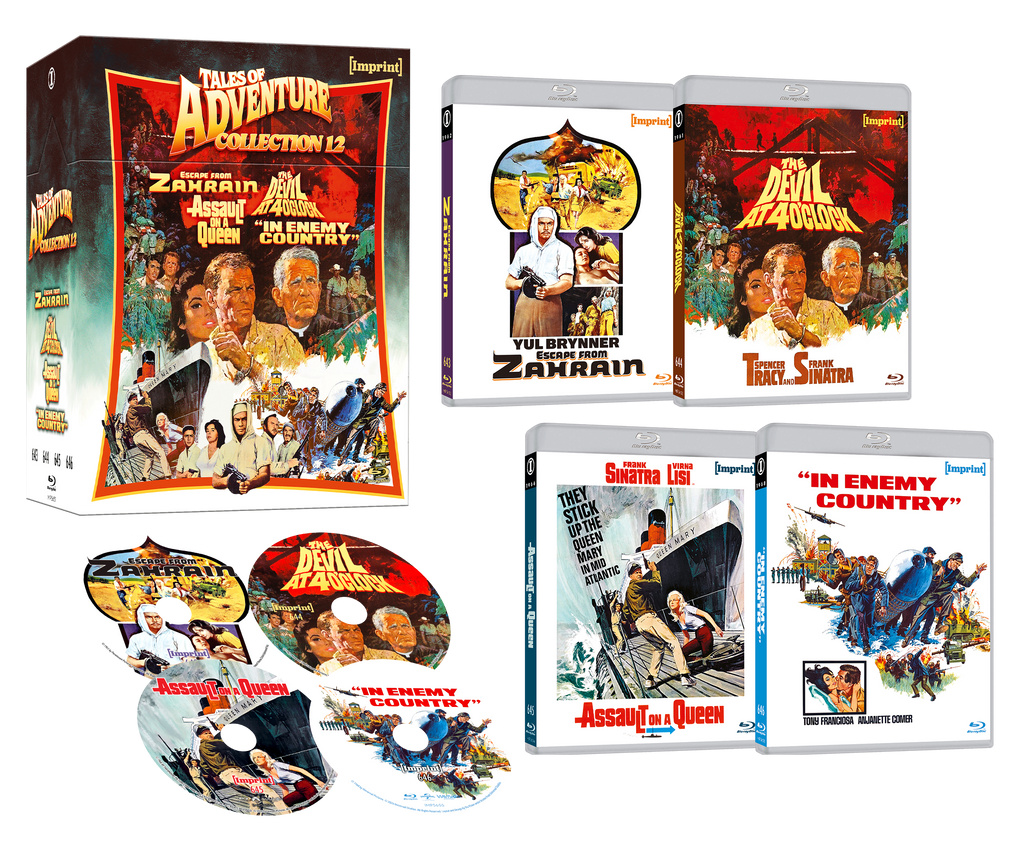 Tales of Adventure: Collection 12 (1961 - 1968) - Blu-ray Limited Edition Hardbox - Imprint Collection #643 - 646