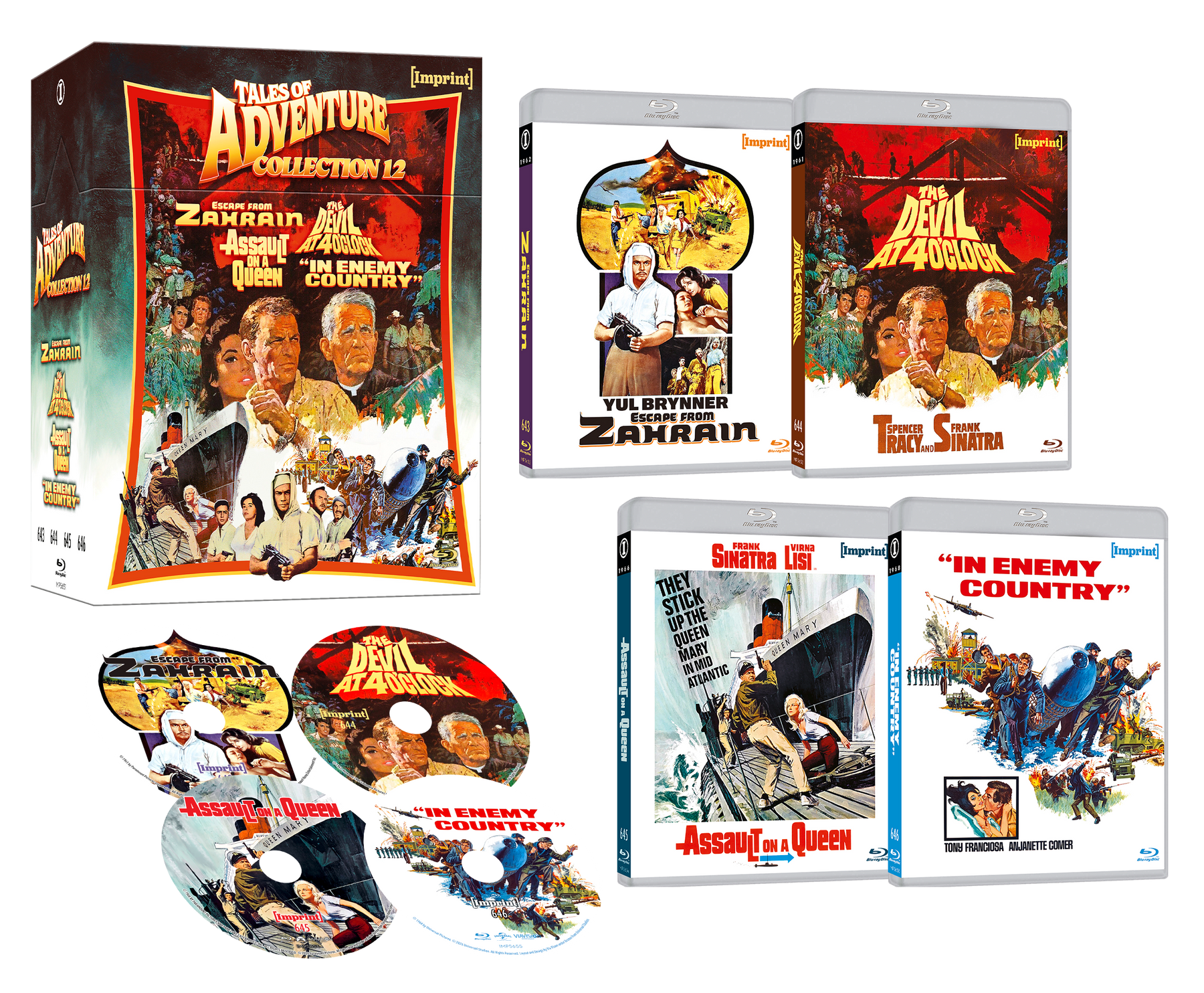 Tales of Adventure: Collection 12 (1961 – 1968) (AU Blu-ray)