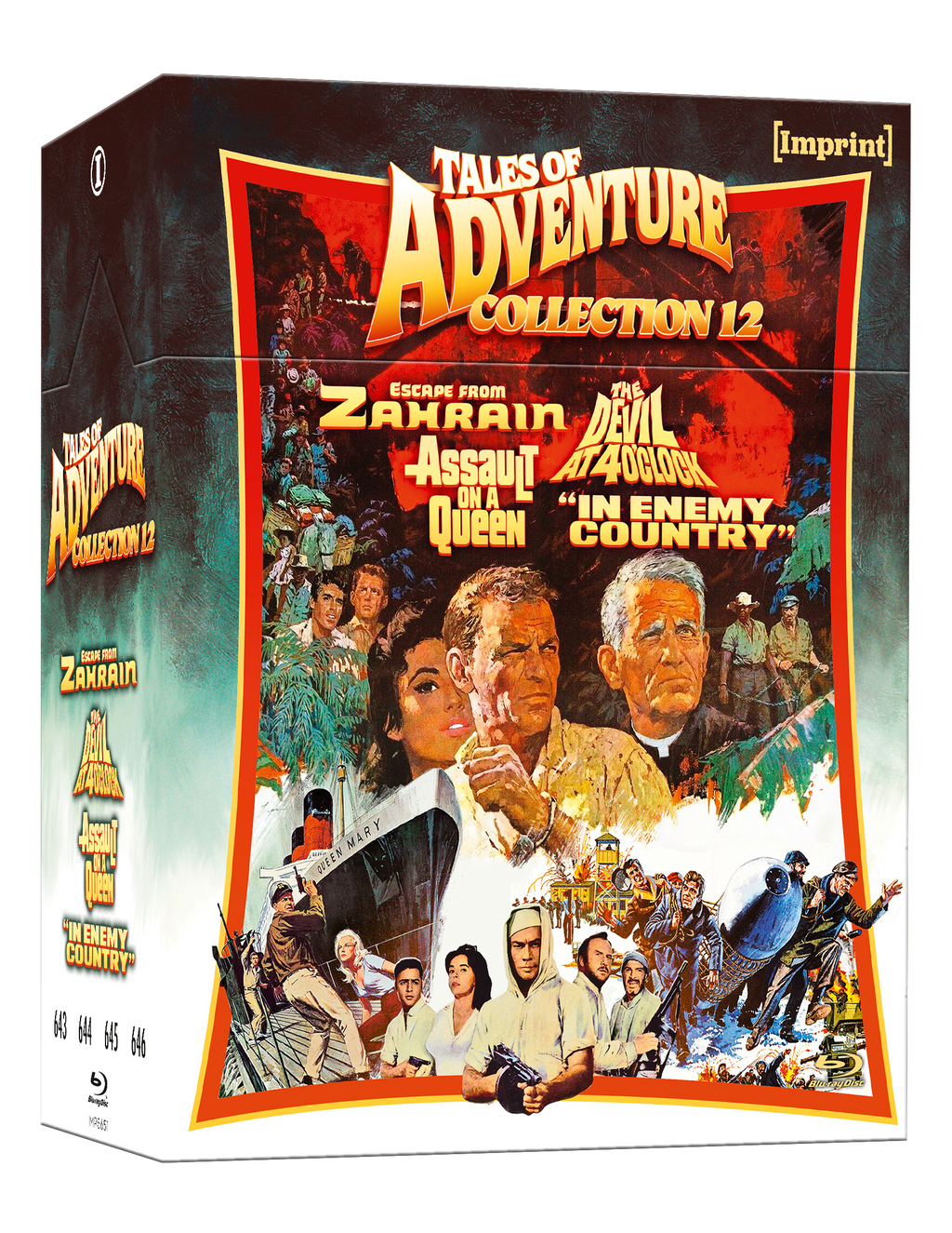 Tales of Adventure: Collection 12 (1961 - 1968) - Blu-ray Limited Edition Hardbox - Imprint Collection #643 - 646