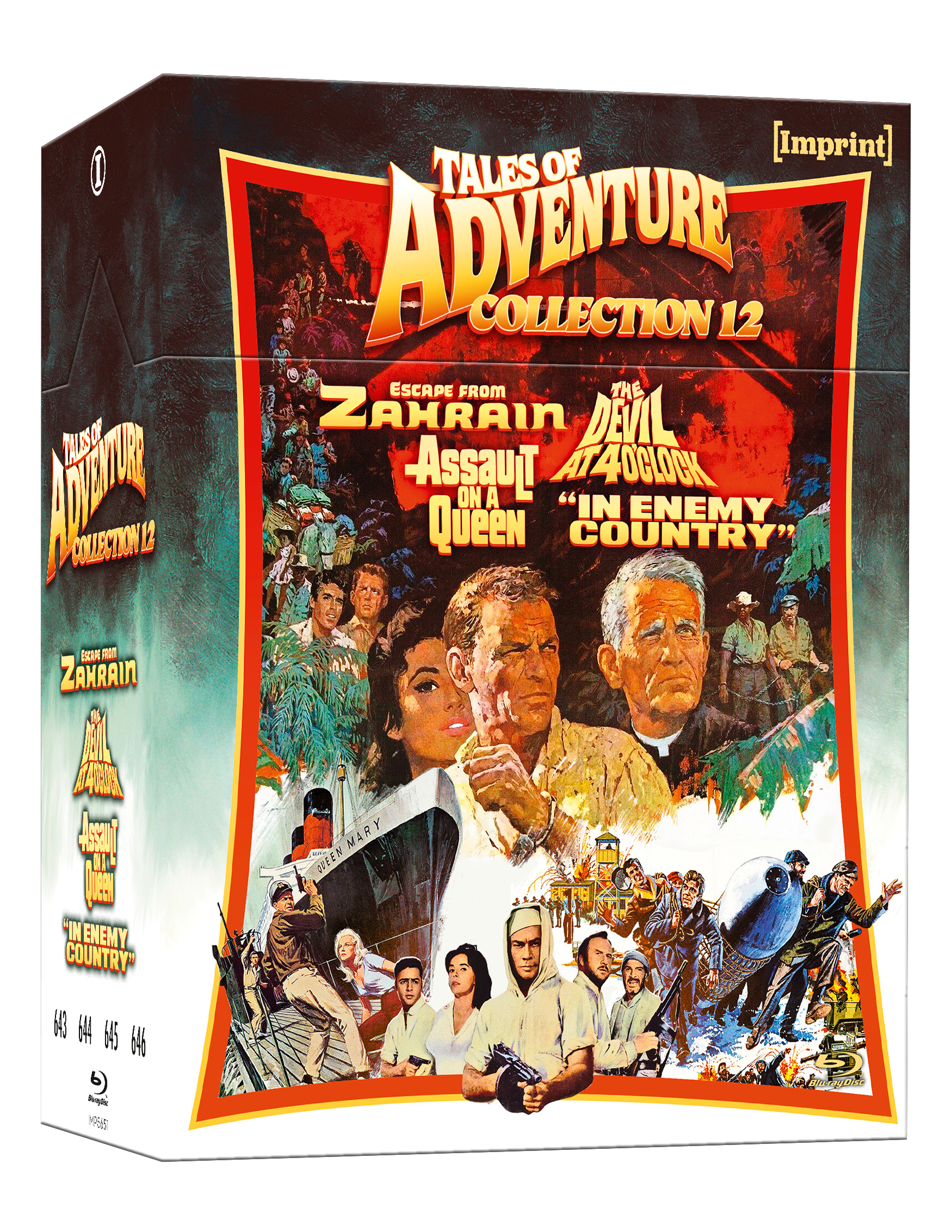 Tales of Adventure: Collection 12 (1961 - 1968) - Blu-ray Limited Edition Hardbox - Imprint Collection #643 - 646