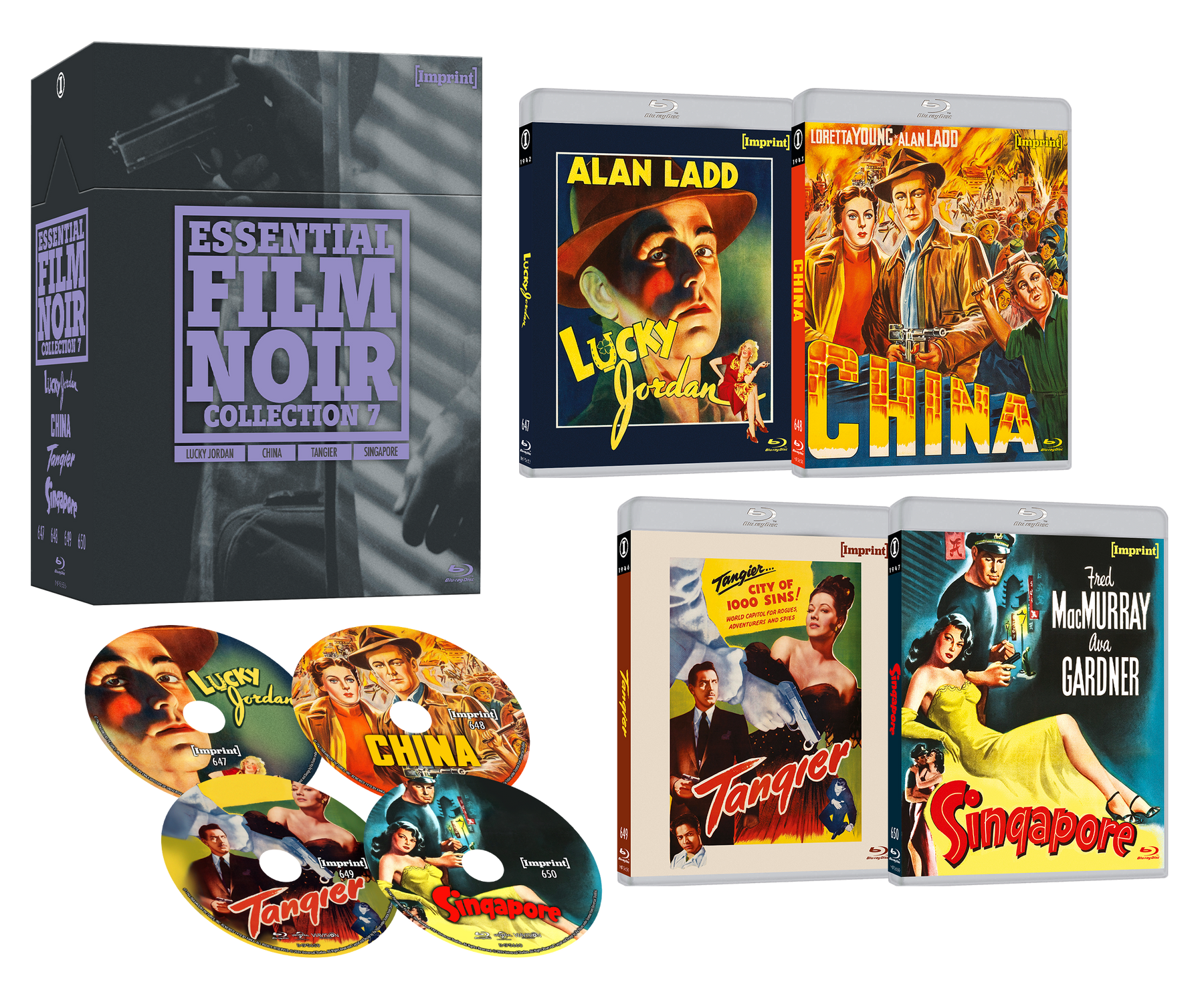 Essential Film Noir: Collection 7 (1942 – 1947) (AU Blu-ray) - Imprint Blu-ray