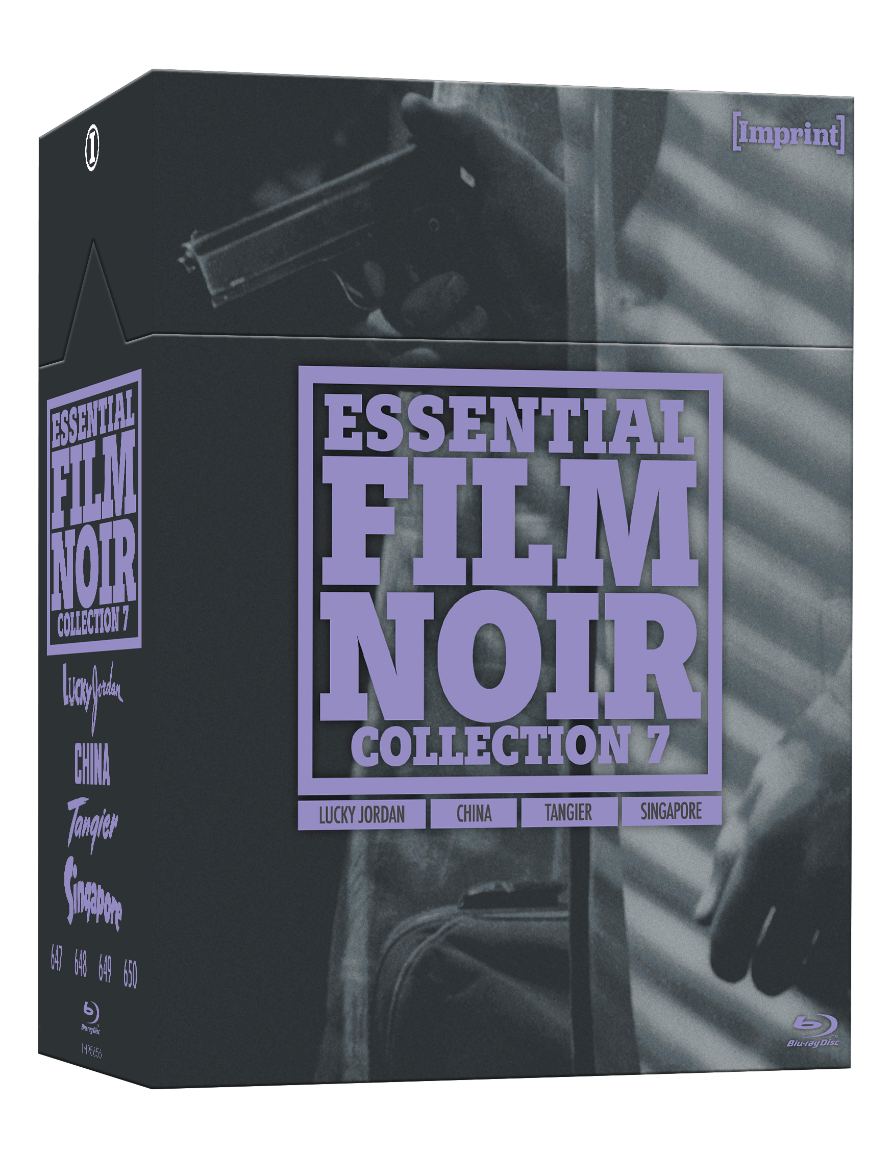 Essential Film Noir: Collection 7 (1942 - 1947) - Blu-ray Limited Edition Hardbox - Imprint Collection #647 - 650