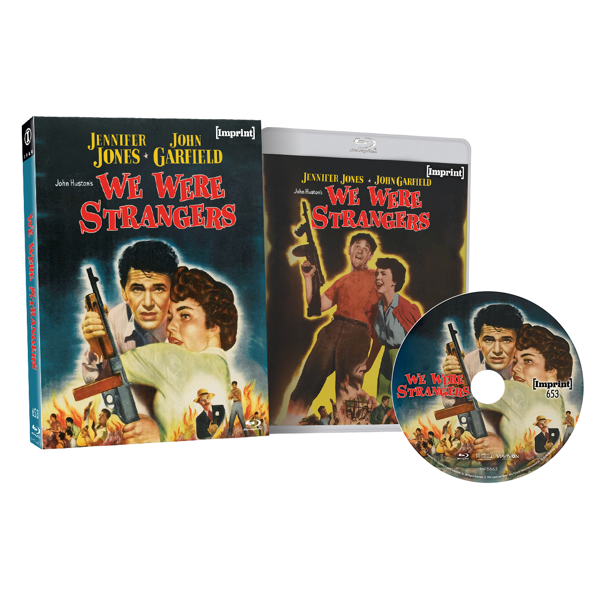 We Were Strangers (1949) - Limited Edition Blu-ray - Imprint Collection #653