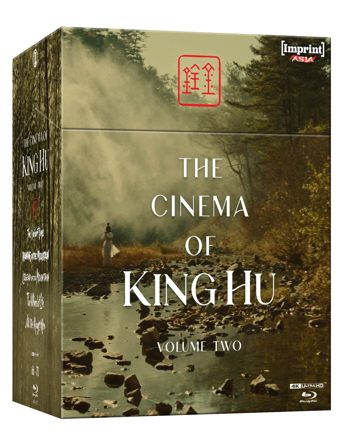 The Cinema Of King Hu: Volume Two (1975 - 1983) - 4K UHD + Blu-ray Limited Edition Hardbox + Hardcover Booklet - Imprint Asia #66 - 70