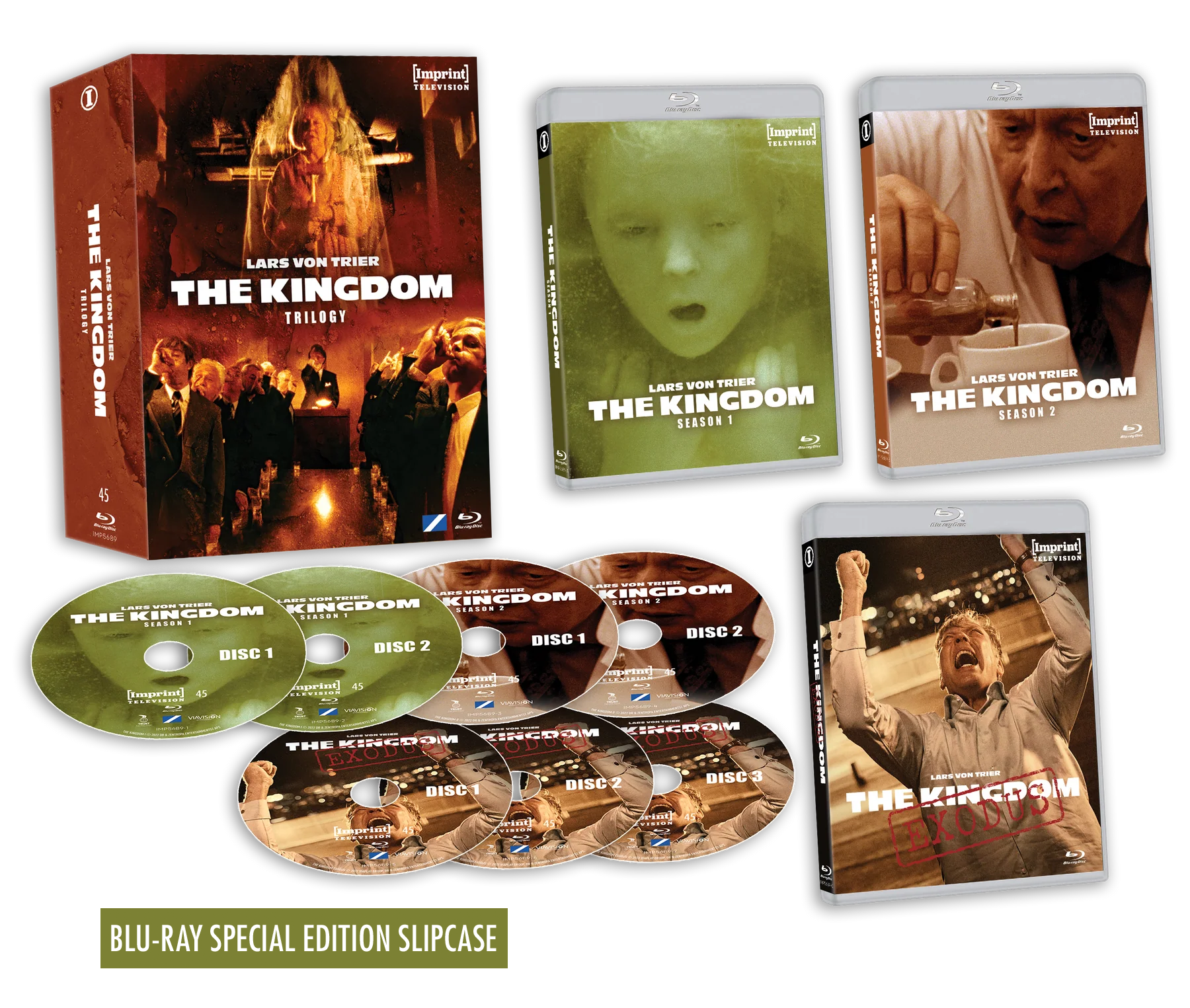 Lars Von Trier’s The Kingdom Trilogy (AU Blu-ray) - Imprint Blu-ray