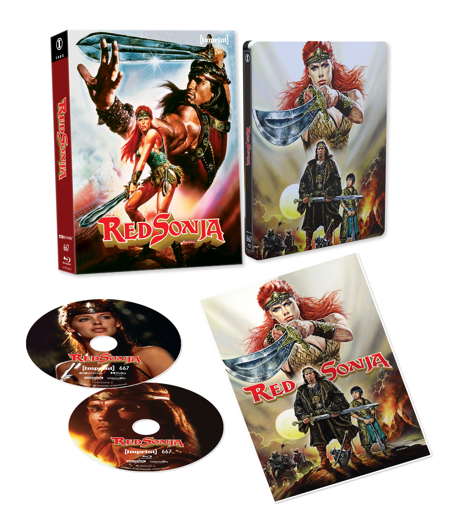 Red Sonja (AU 4K UHD/Blu-ray) - Imprint 4K UHD + Blu-ray