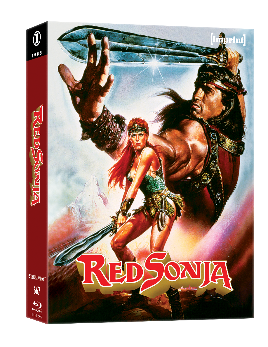 Imprint Films - Deathstalker + Red Sonja 4K UHD Steelbook Bundle