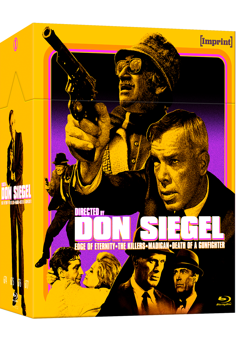 Directed By... Don Siegel (1959 - 1969) - Blu-ray Limited Edition Hardbox - Imprint Collection #674 - 677