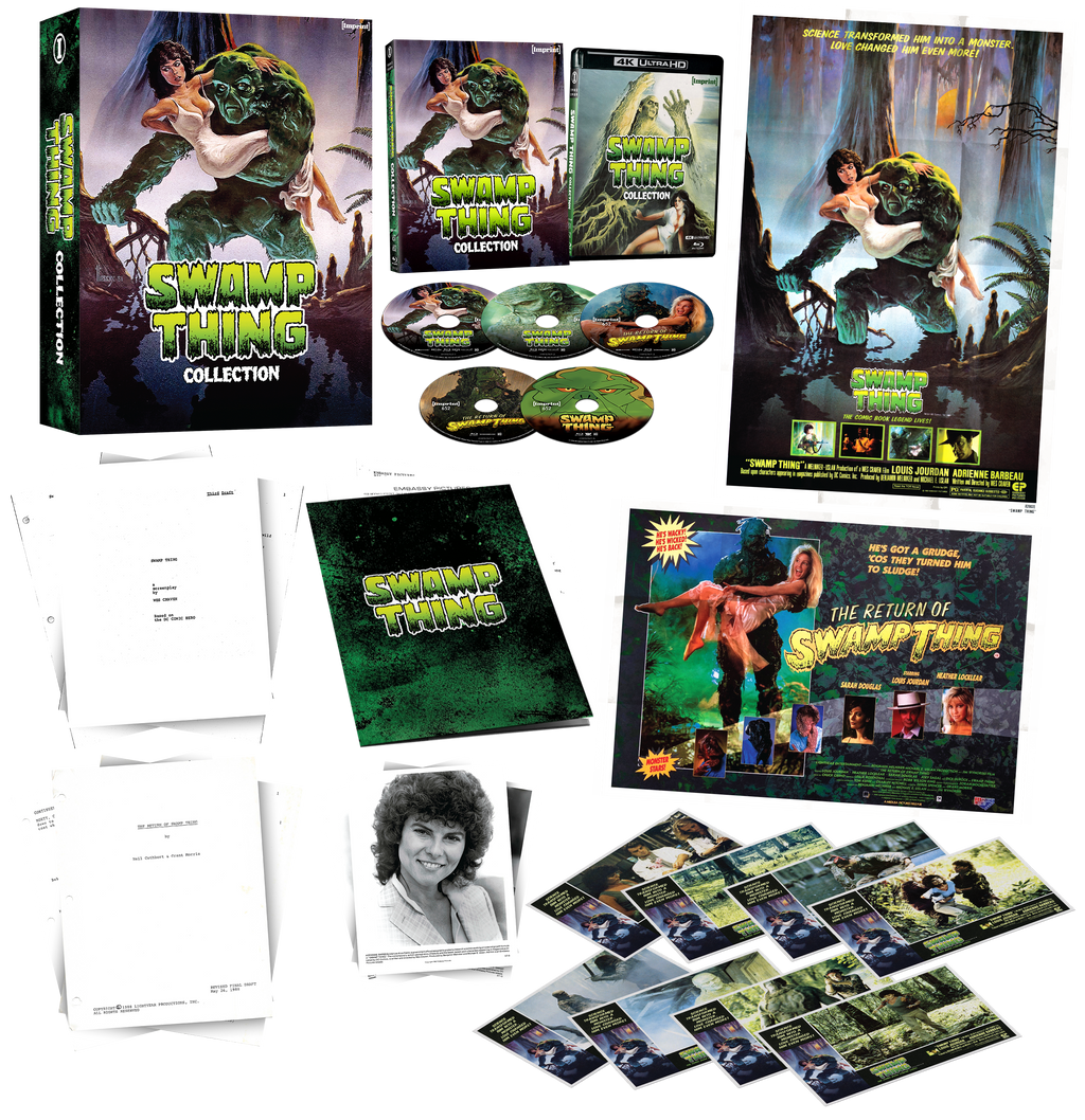 Swamp Thing Collection (1982 - 1990) - 4K UHD + Blu-ray - Limited Edition Large Hardbox - Imprint Collection #651 - 652