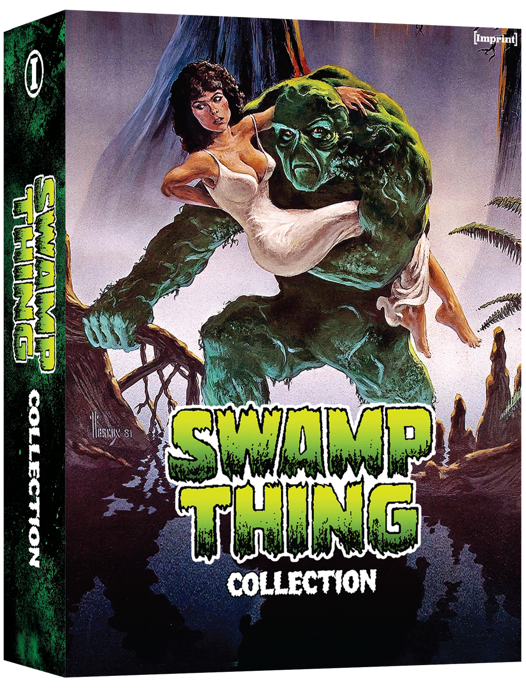 Swamp Thing Collection (1982 - 1990) - 4K UHD + Blu-ray - Limited Edition Large Hardbox - Imprint Collection #651 - 652