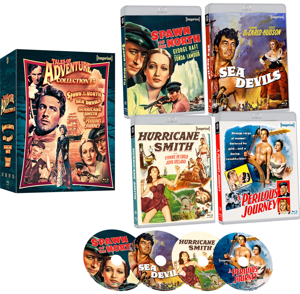 Tales of Adventure: Collection 13 (1938 - 1953) - Blu-ray Limited Edition Hardbox - Imprint Collection #707 - 710