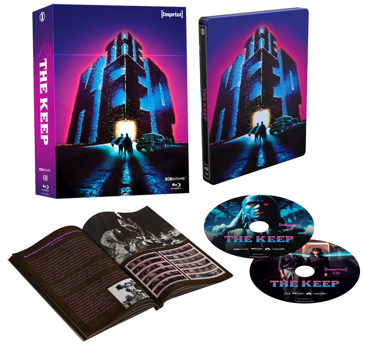 The Keep (1983) - 4K UHD + Blu-ray SteelBook + Hardcover Booklet in Limited Edition Hardbox - Imprint Collection #438