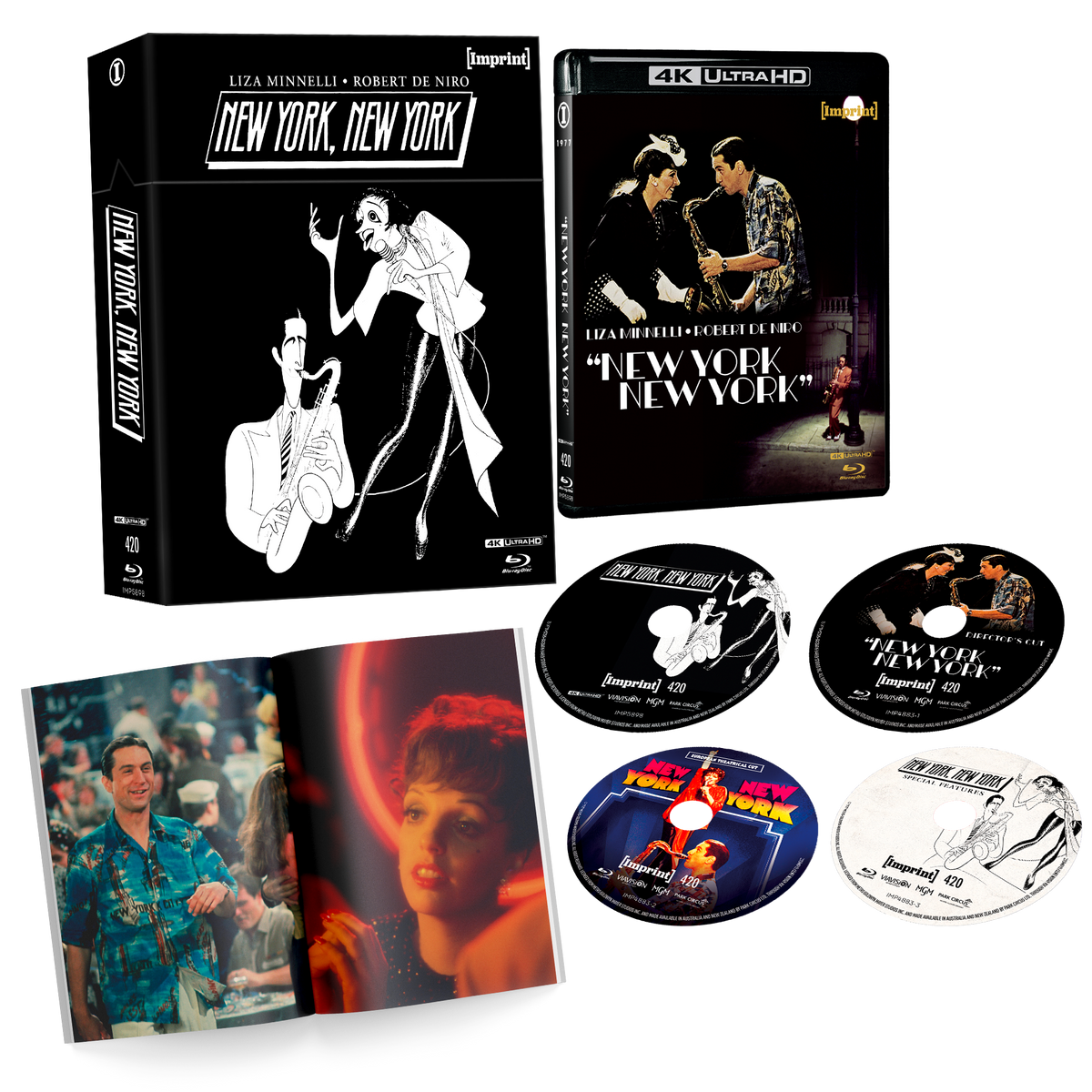 New York, New York (1977) - 4K UHD + Blu-ray Limited Edition Hardbox + Hardcover Booklet - Imprint Collection #420