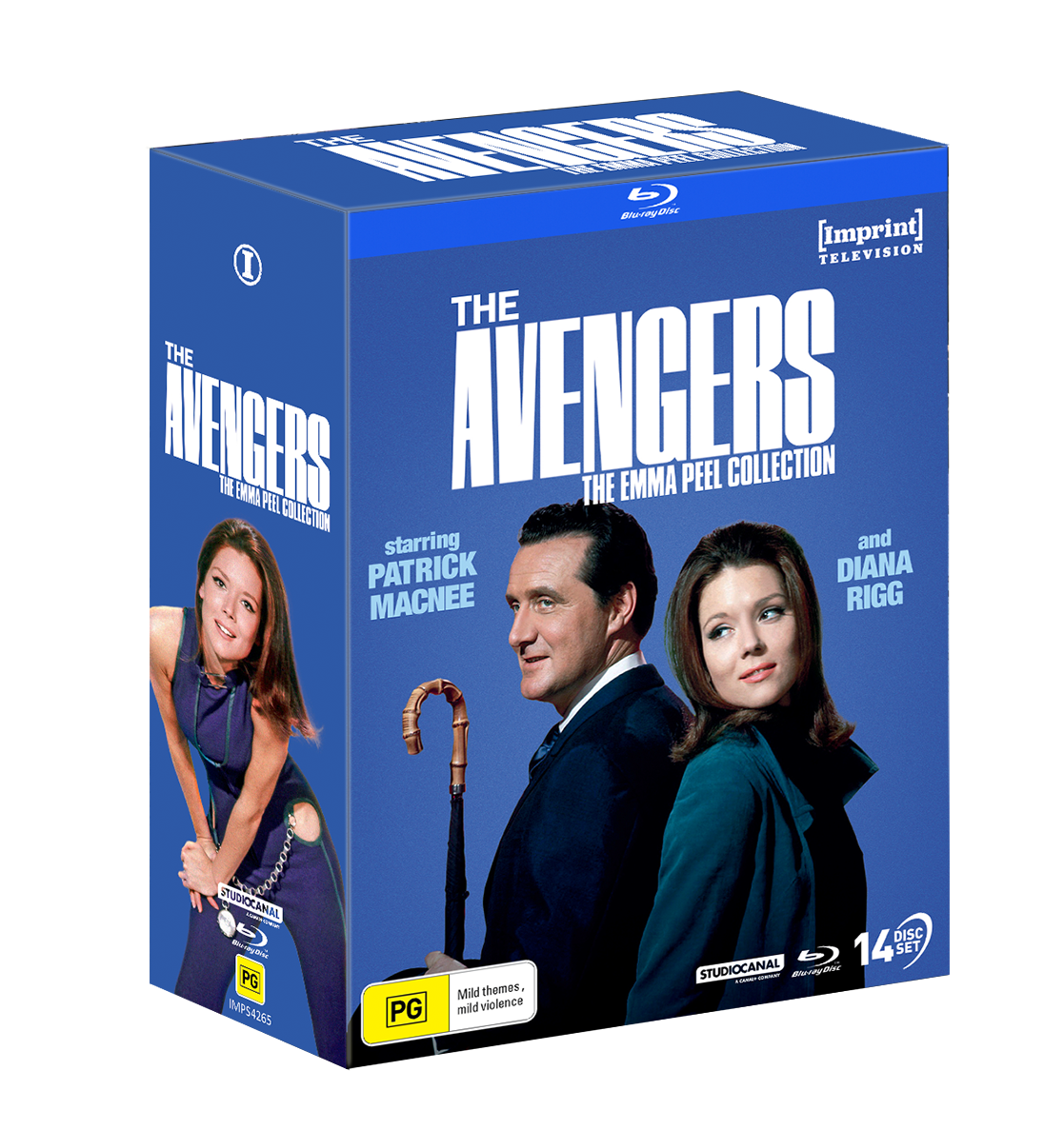 Imps4265 The Avengers Emma Peel 3d