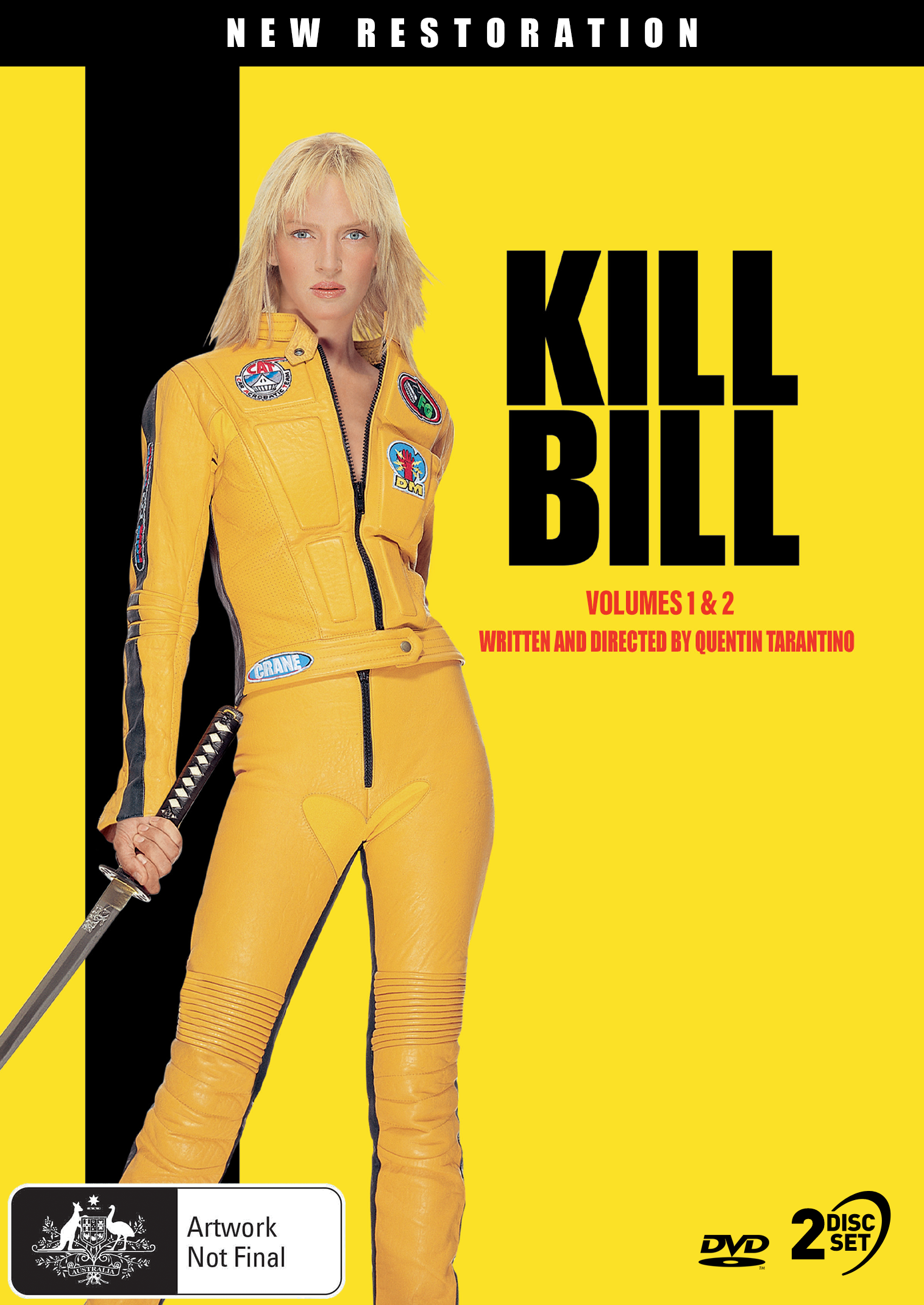 Kill Bill: Volume 1 & 2 - New Restorations - DVD