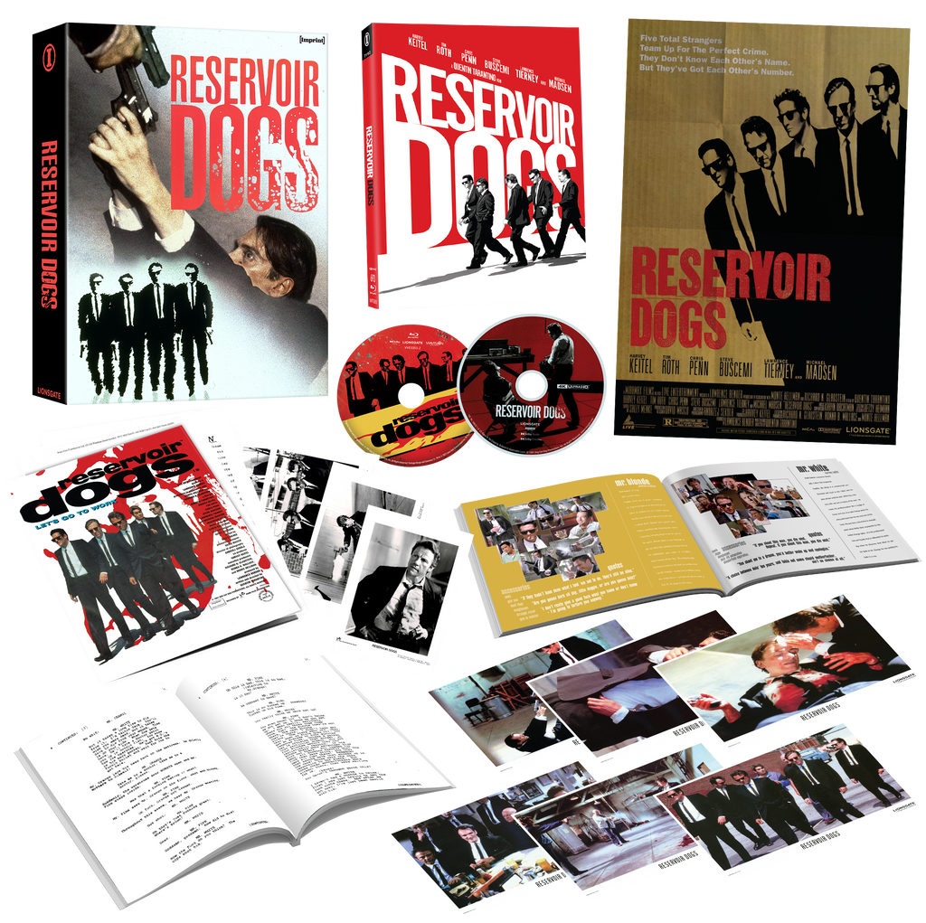Reservoir Dogs (1992) - 4K UHD + Blu-ray Limited Edition Lenticular Large Hardbox - Imprint Collection #693