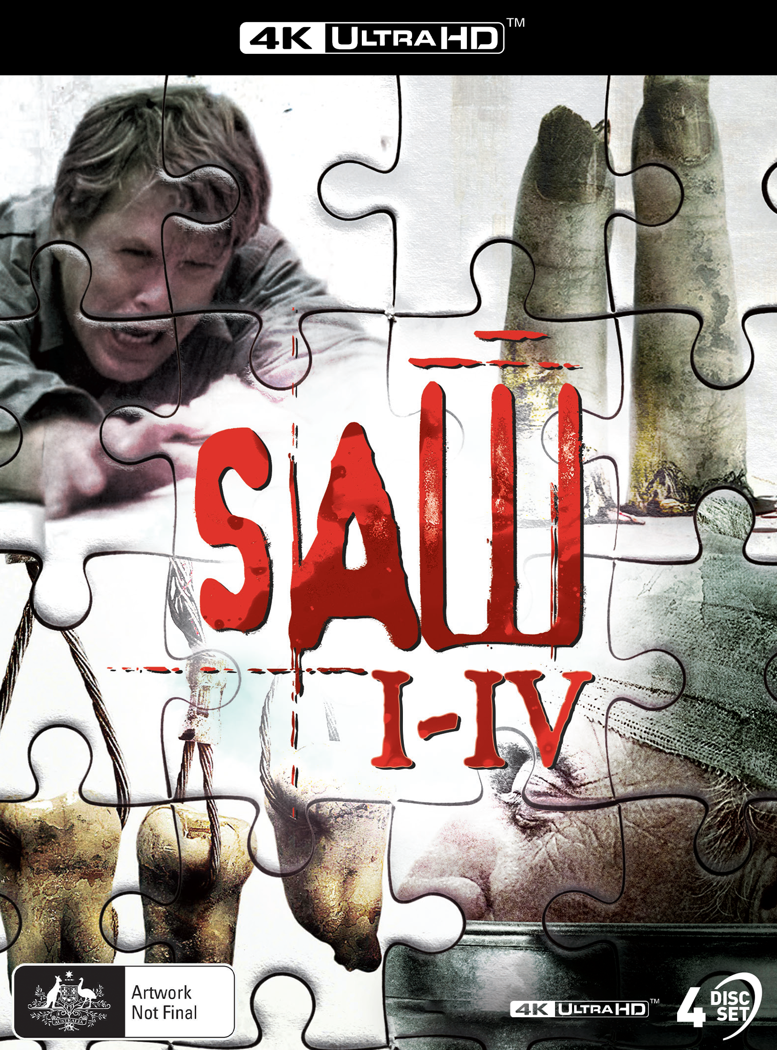 Saw I - IV (2004 - 2007) - Special Edition 4K UHD
