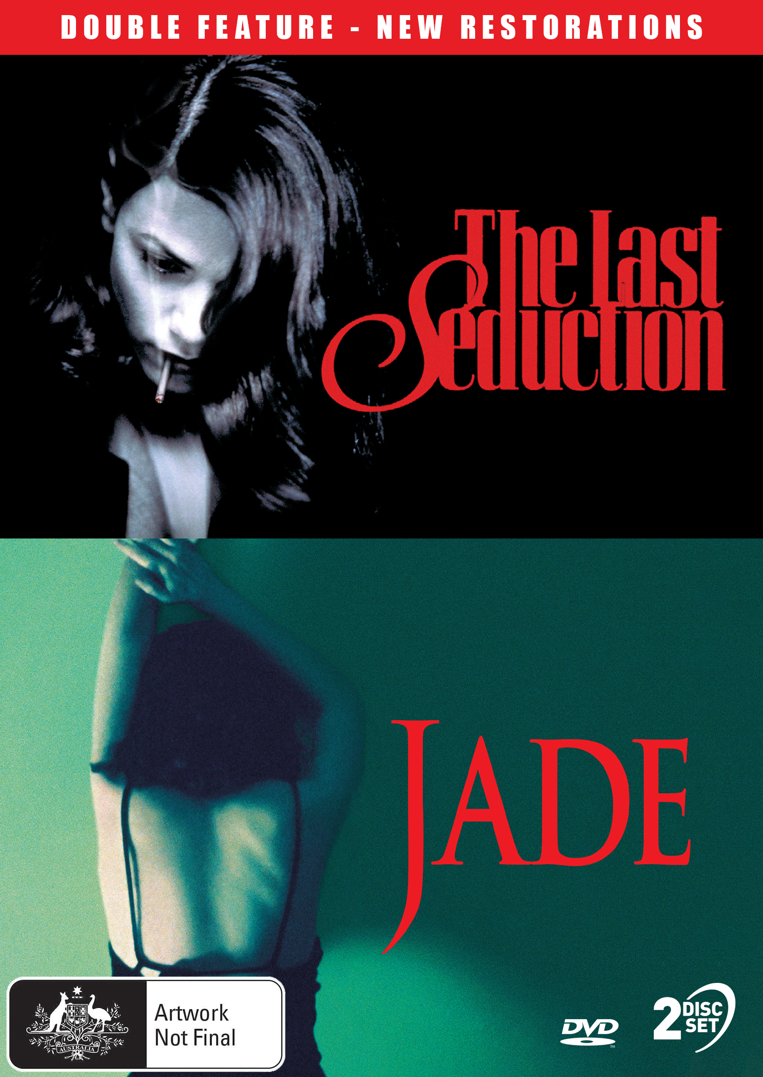 The Last Seduction (1994) & Jade (1995) - New Restorations - DVD