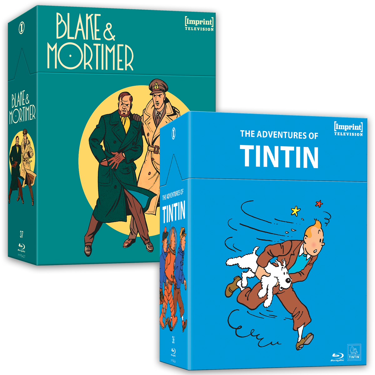The Adventures of TinTin + Blake and Mortimer - Imprint Television Bun ...