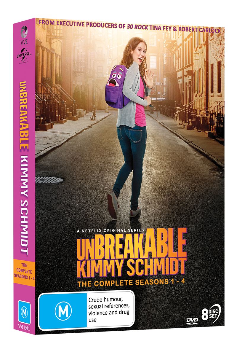 The Unbreakable Kimmy Schmidt - The Complete Seasons 1 - 4 - DVD