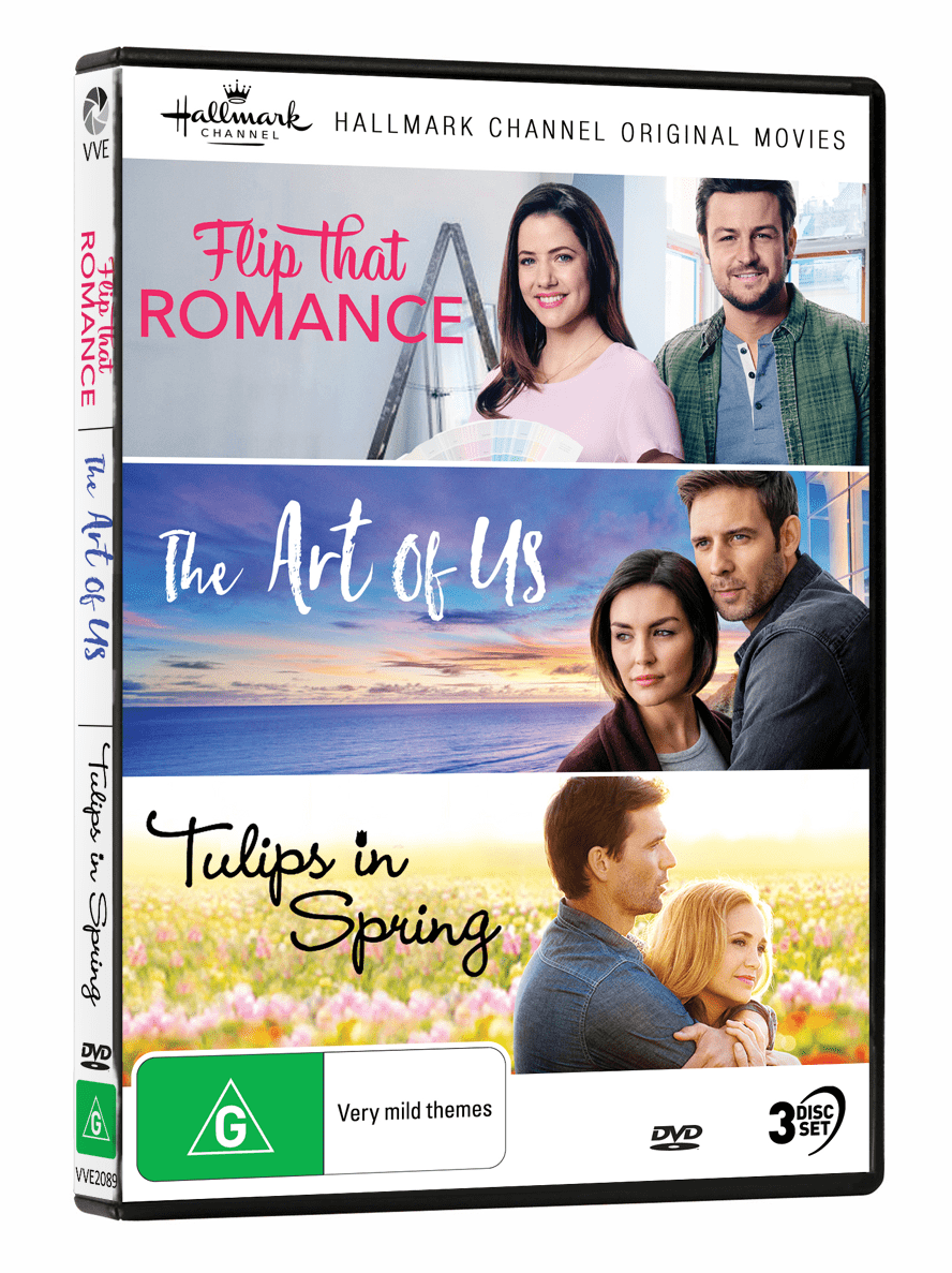 Hallmark Collection: Flip That Romance / The Art of Us / Tulips in Spring