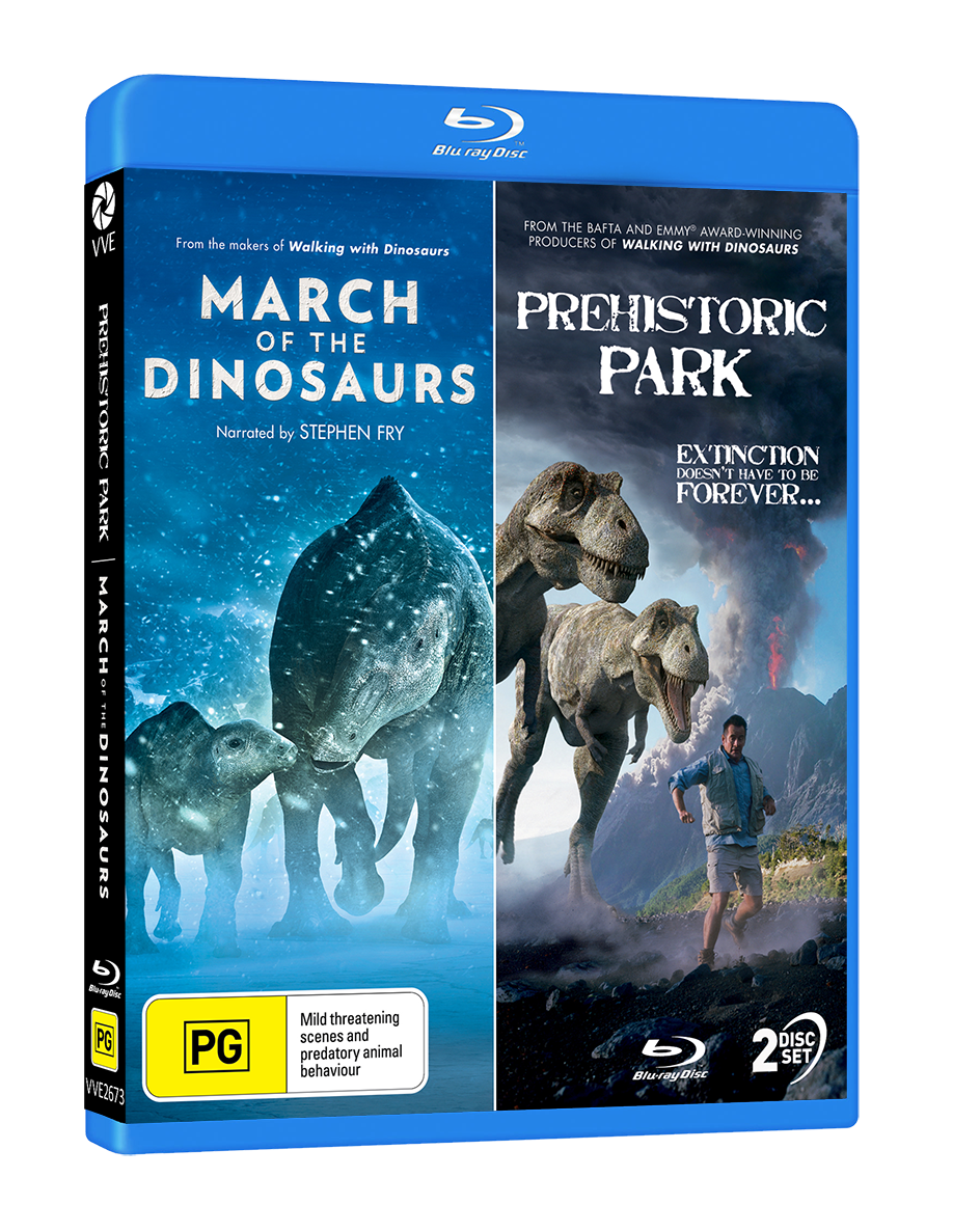 Vve2673 Prehistoric Park &amp; March Of The Dinosaurs Bd 3d