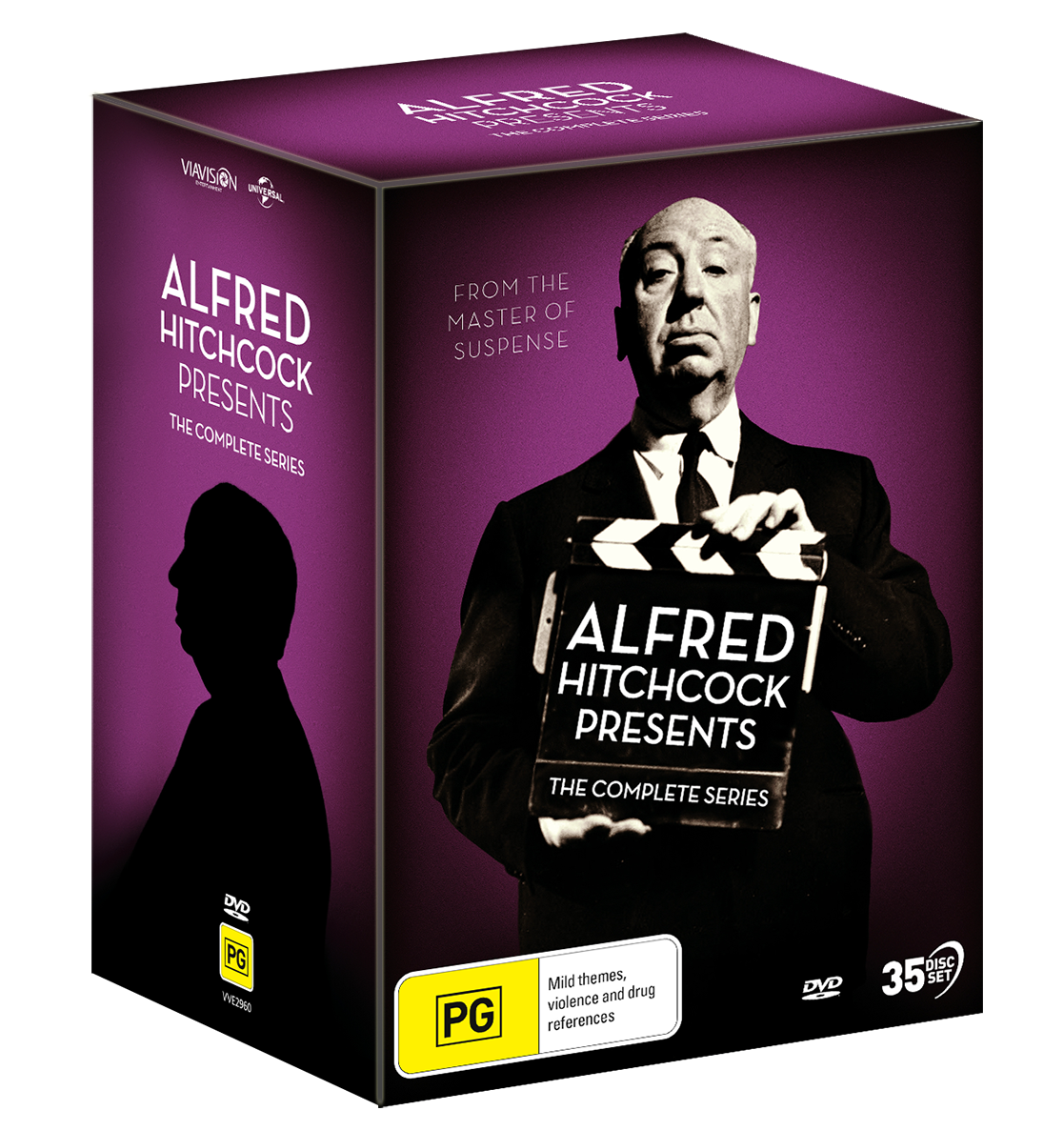 Vve2960 Alfred Hitchcock Presents The Complete Series Slipcase 3d