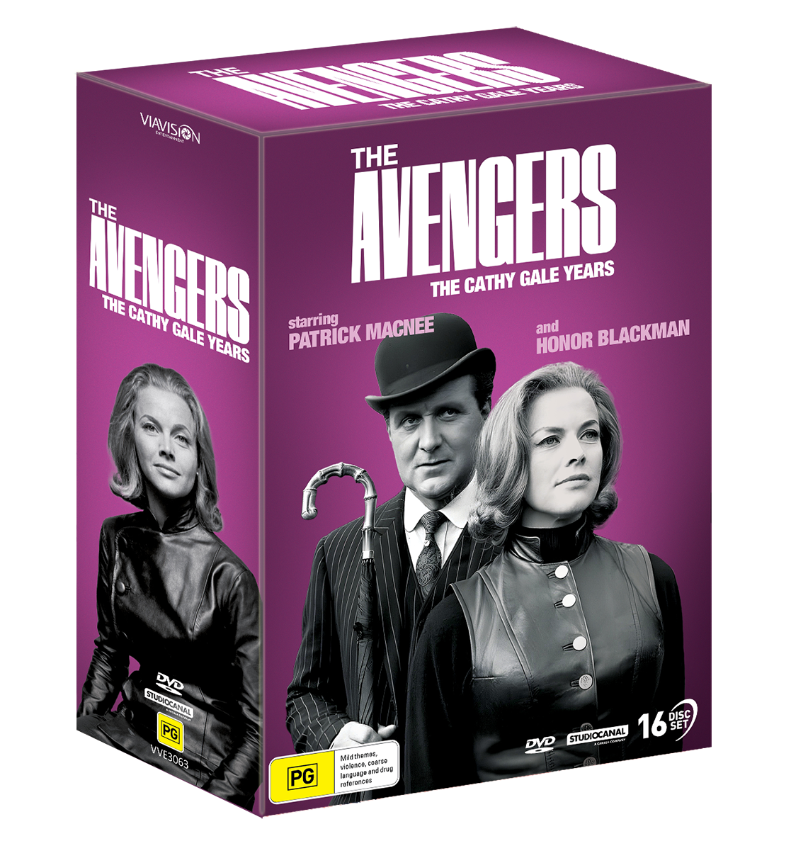 Vve3063 The Avengers The Cathy Gale Years 3d