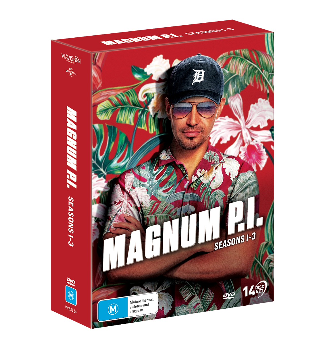 Vve3124 Magnum Pi S1 3 Slipcase 3d