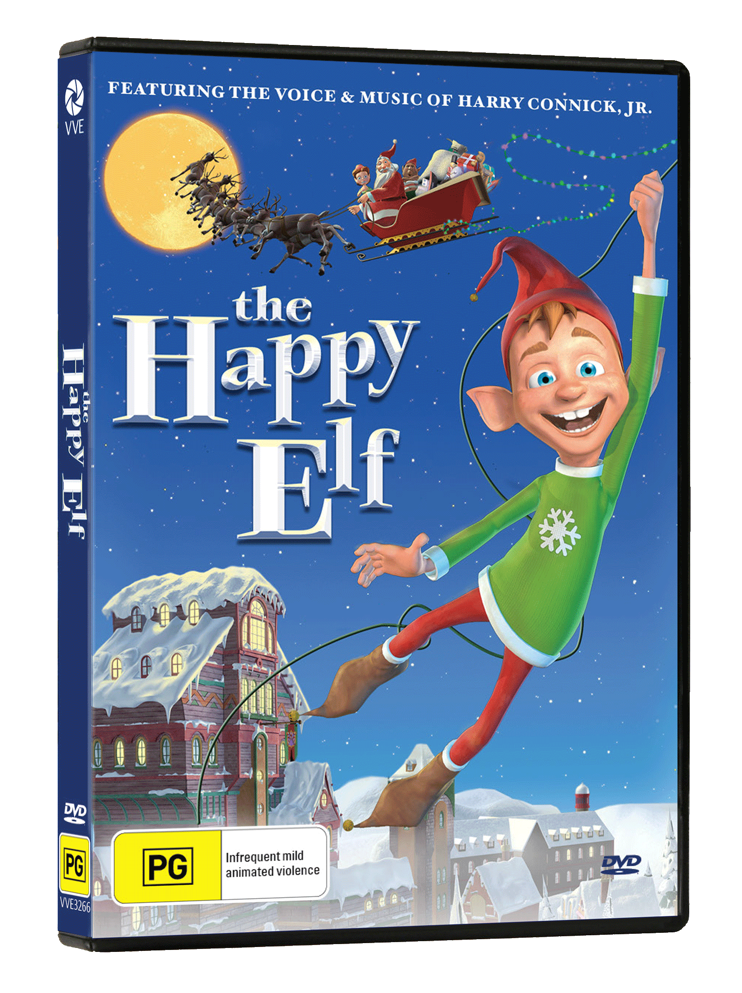Vve3266 The Happy Elf 3d