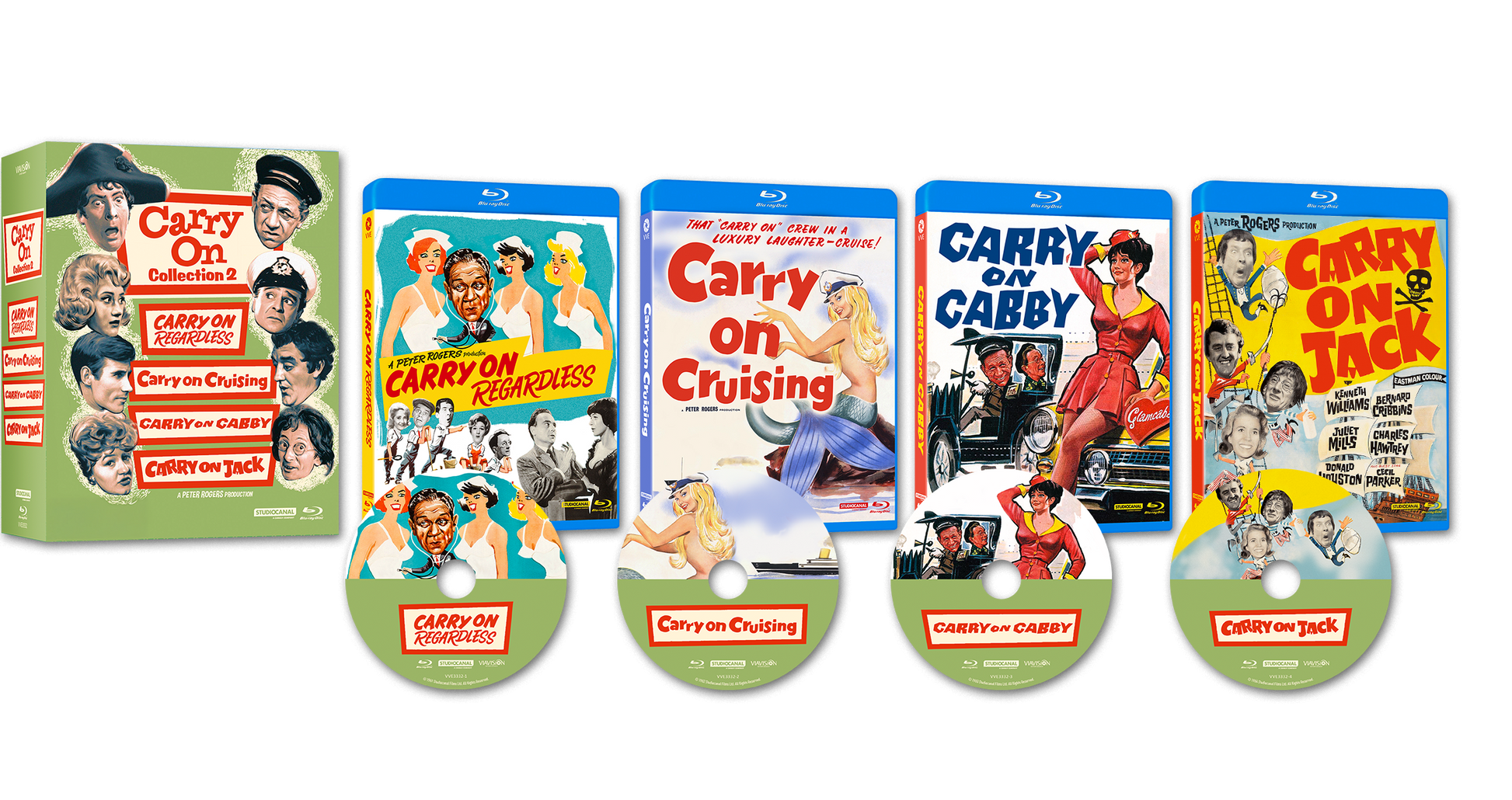Carry On… Film Collection 2 – BLU-RAY