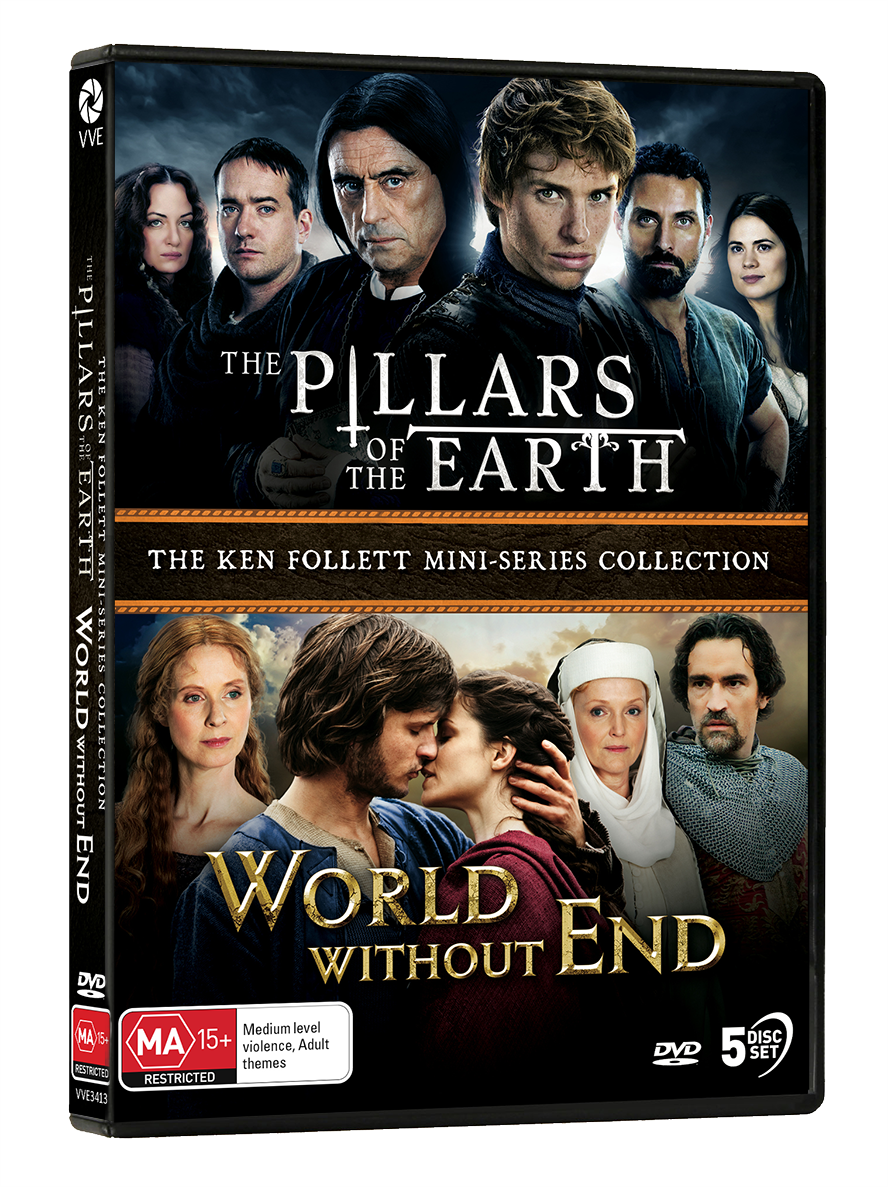 Vve3413 The Ken Follett Mini Series Collection Dvd 3d