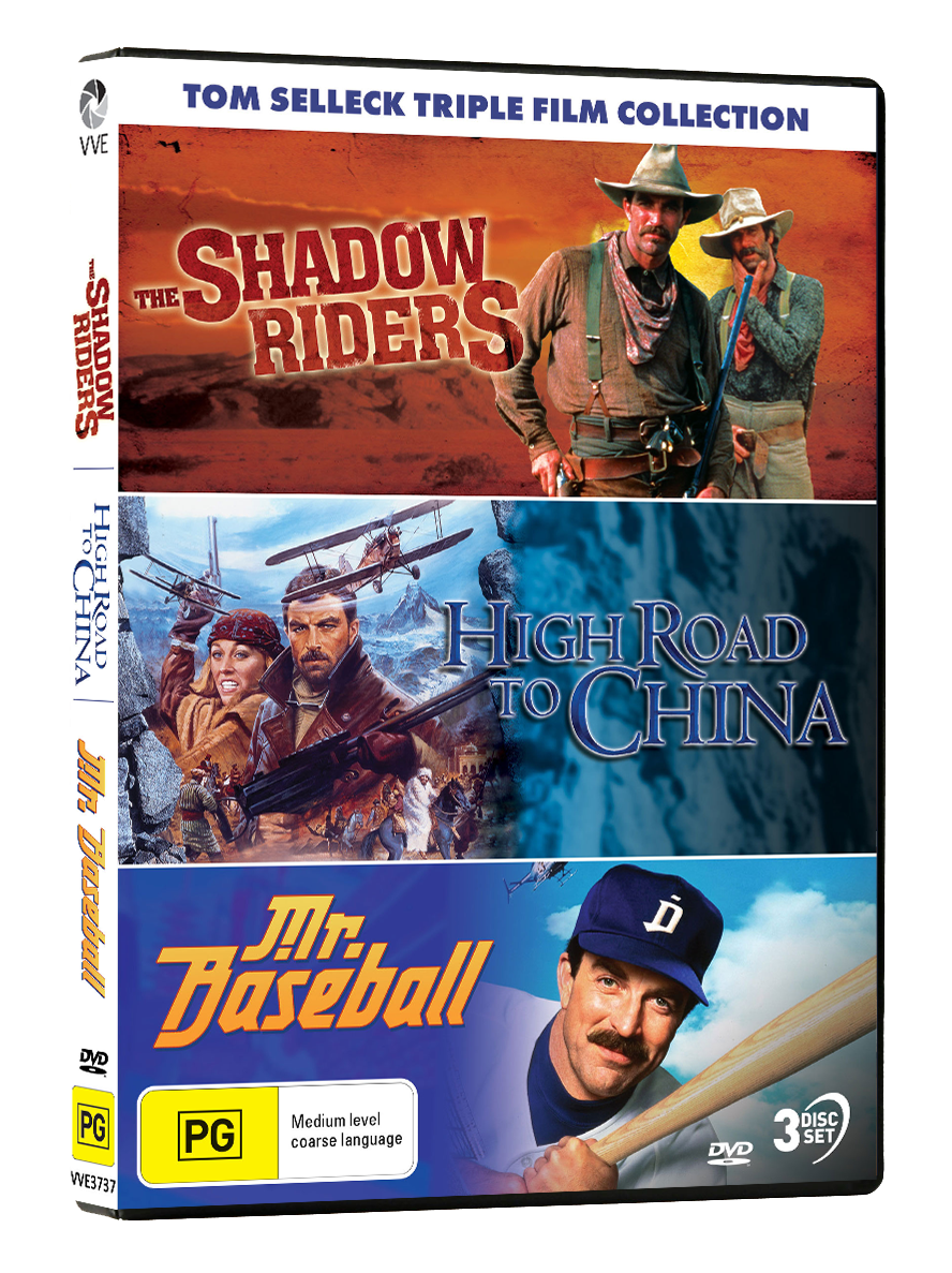 Tomshadow Riders Cast Tom Selleck Collection: The Shadow Riders / High Road to China / Mr. B ...