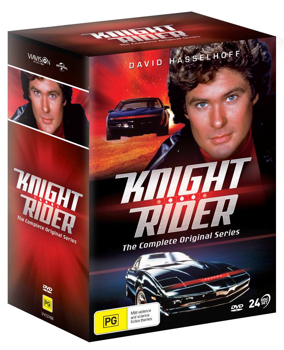 Vve3786 Knight Rider The Complete Original Series Dvd Slipcase 3d
