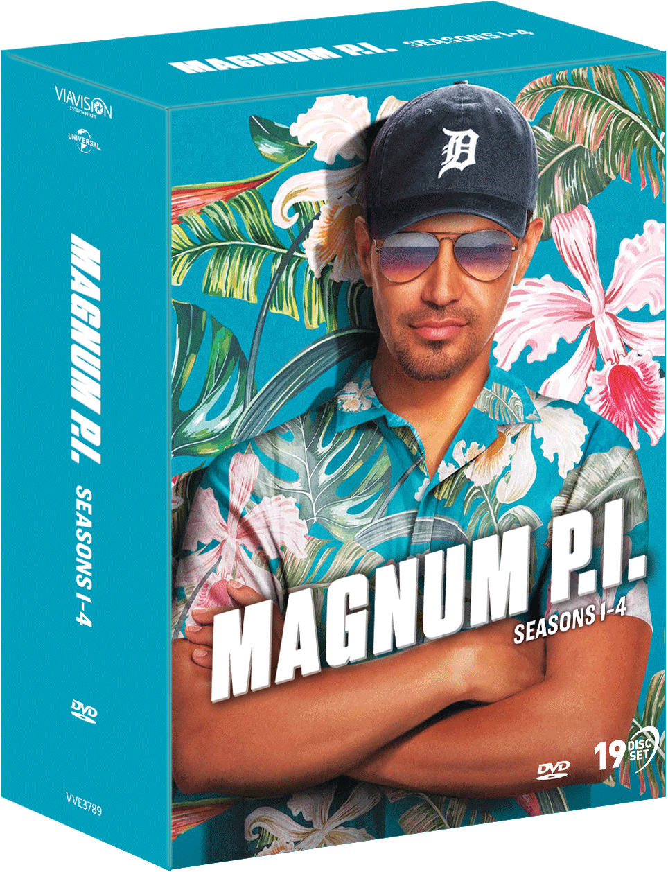 Vve3789 Magnum Pi Slip 4dvd