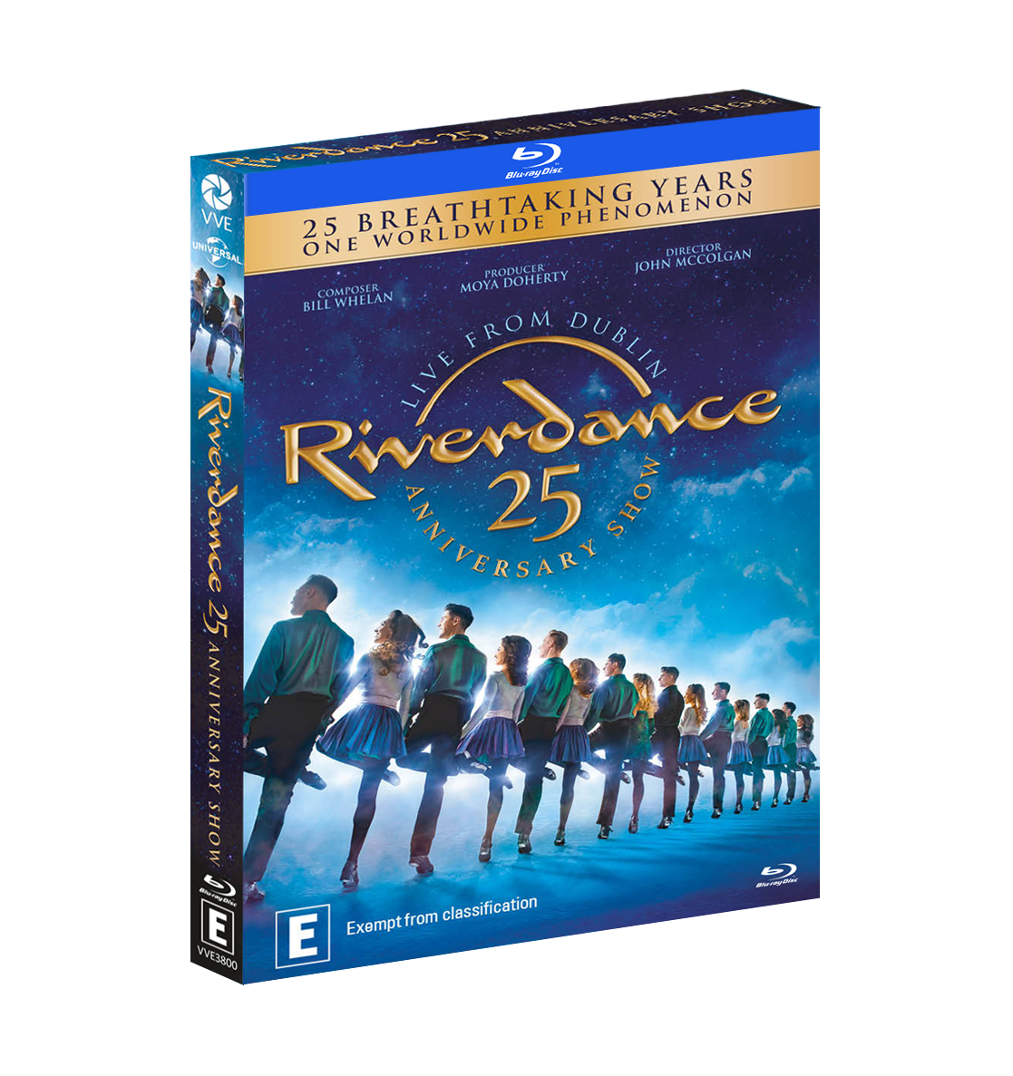 Vve3800 Riverdance 25th Anniversary Bd 3d