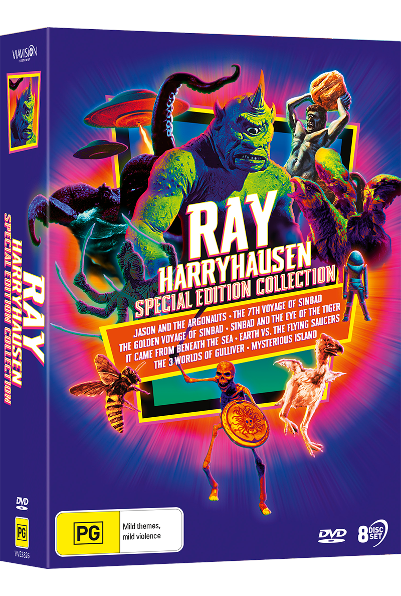 Vve3826 Ray Harryhausen Special Edition Collection Dvd 3d