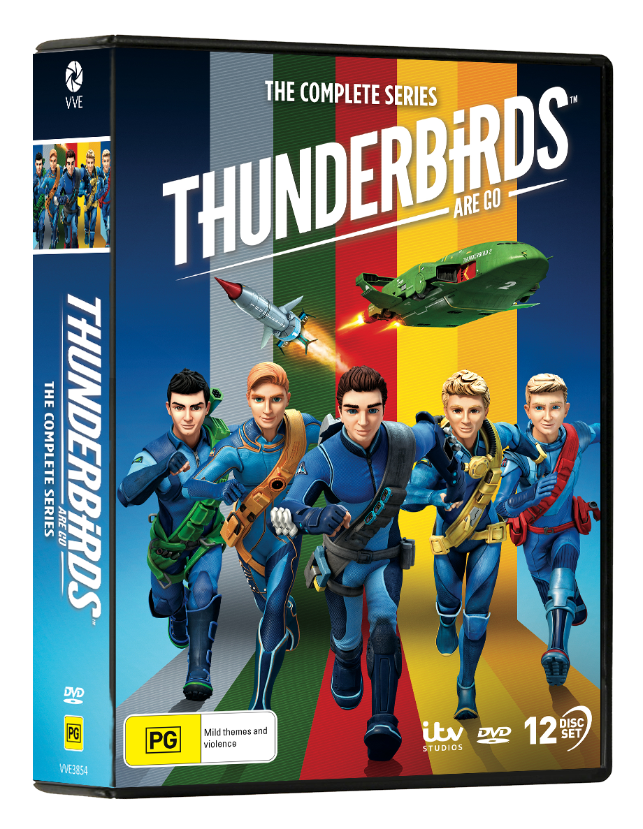 Vve3854 Thunderbirds Are Go Dvd 3d