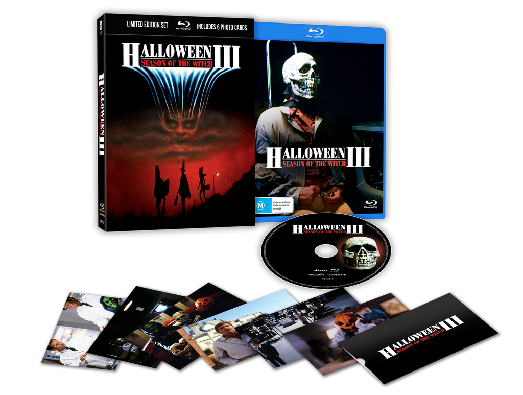 Halloween III: Season Of The Witch (1982) - Limited Edition 3D Lenticular Hardcase + Art Cards
