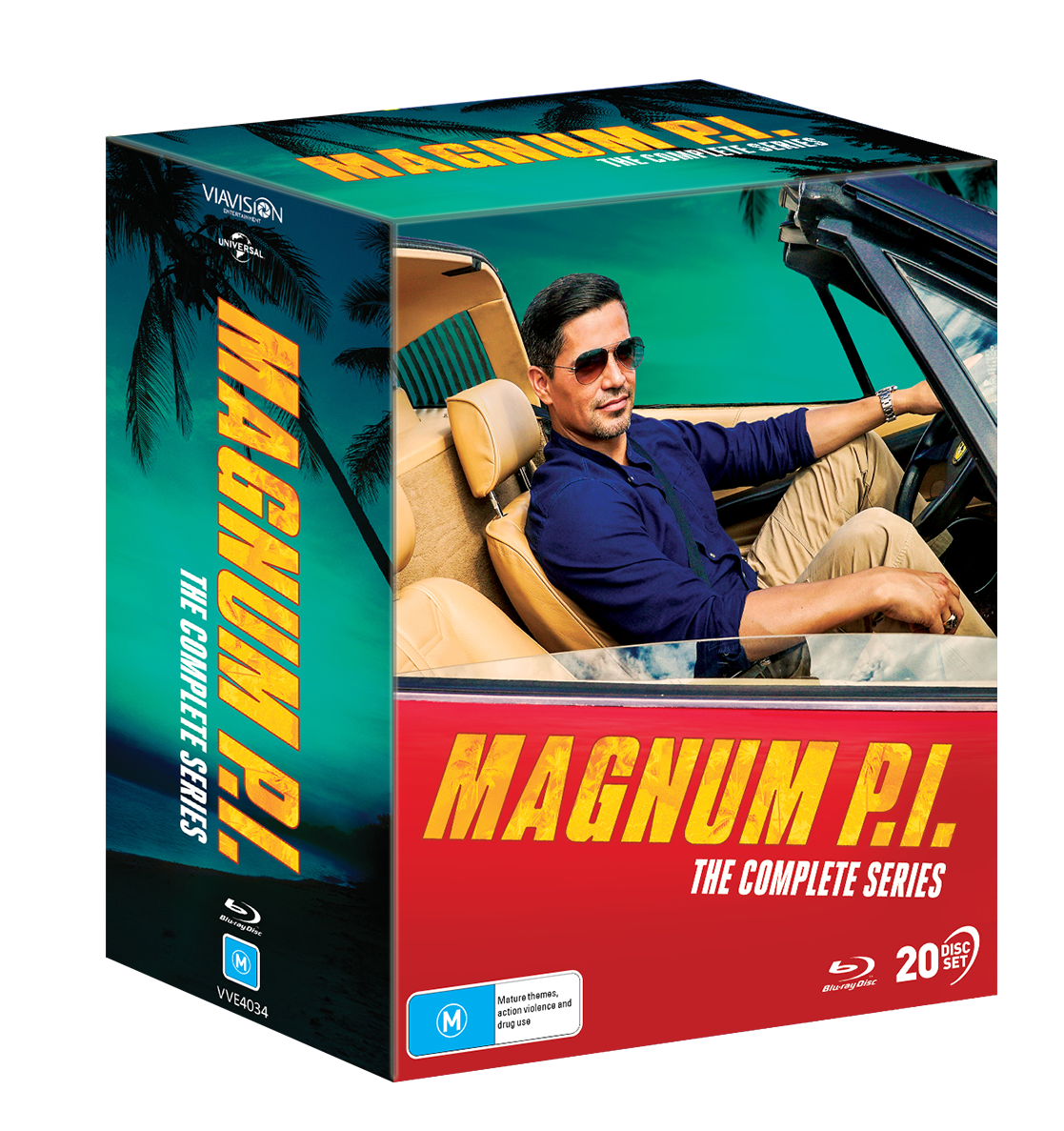 Vve4034 Magnum Pi Bd 3d