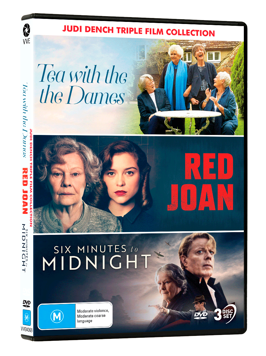 Vve4069 Judi Dench 3 Film Collection Dvd Slick 3d