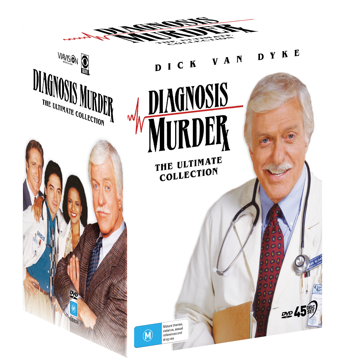 Vve4100 Diagnosis Murder Ultimate Collection Slipcase 3d