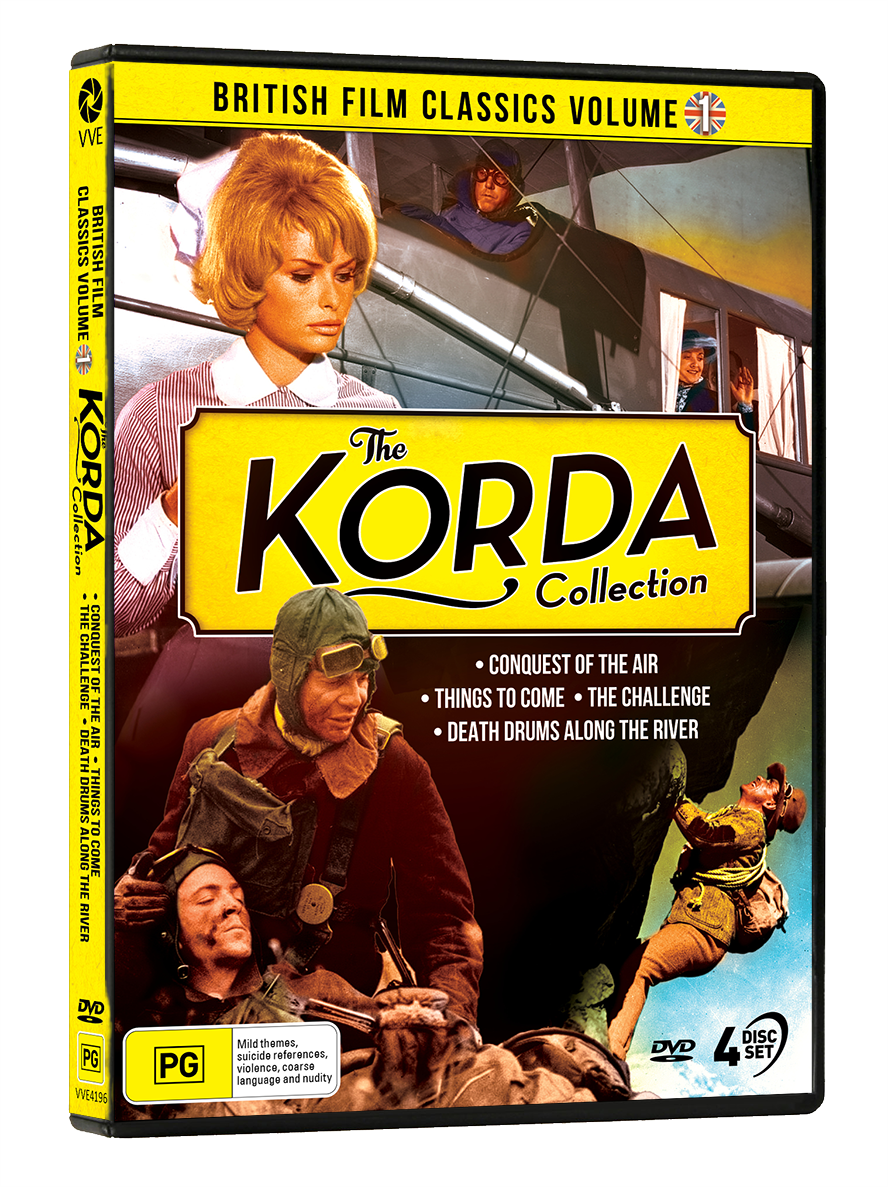 Vve4196 British Film Classics The Korda Col. Vol.1 3d