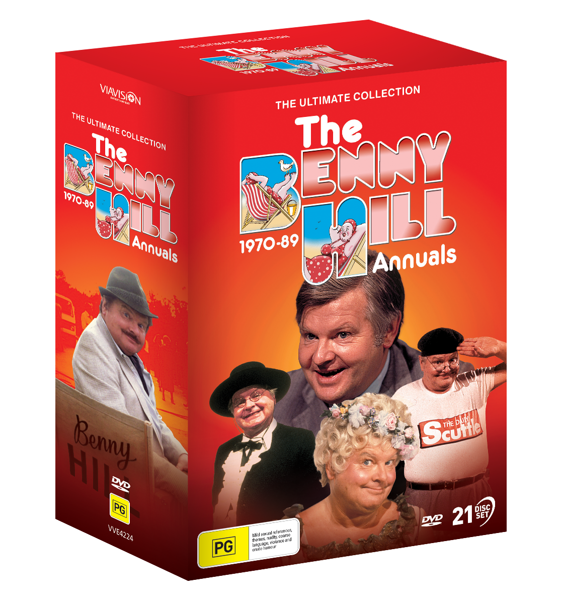 Vve4224 The Benny Hill Annuals Ultimate Collection Slipcase 3d