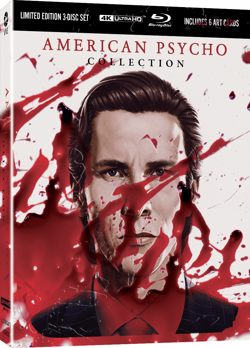 Vve4232 American Pyscho Slipcase 3d Bloodpack