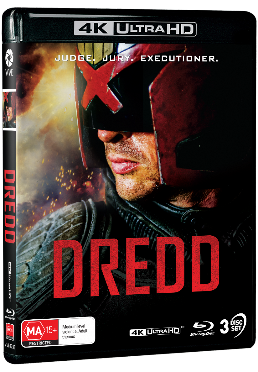 Vve4236 Dredd Limited Edition 4k + Blu Ray Slick 3d