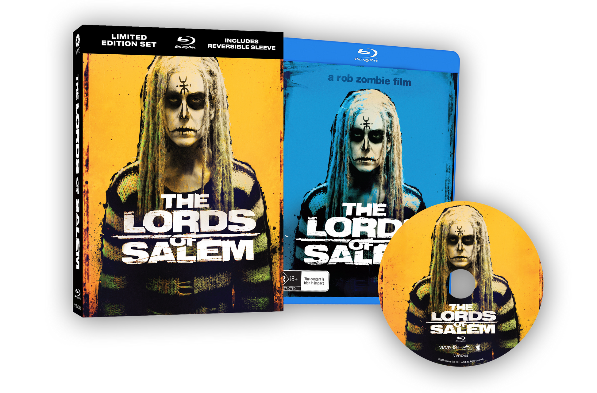 Vve4244 The Lords Of Salem Limited Edition Blu Ray Expanded Pack