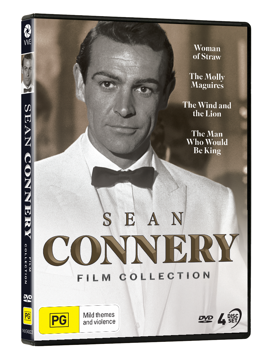 Vve4322 Sean Connery Film Collection Dvd 3d