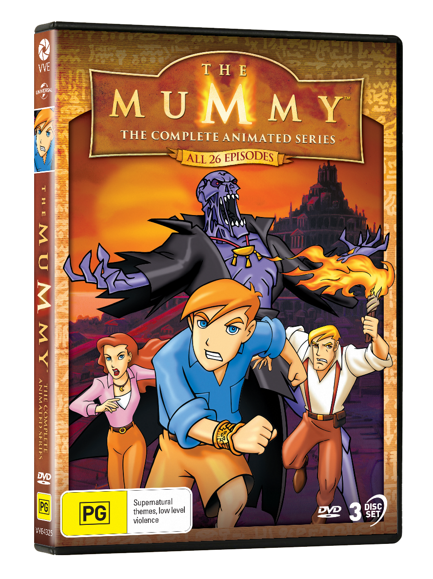 Vve4325 The Mummy Complete Animated Series Dvd 3d