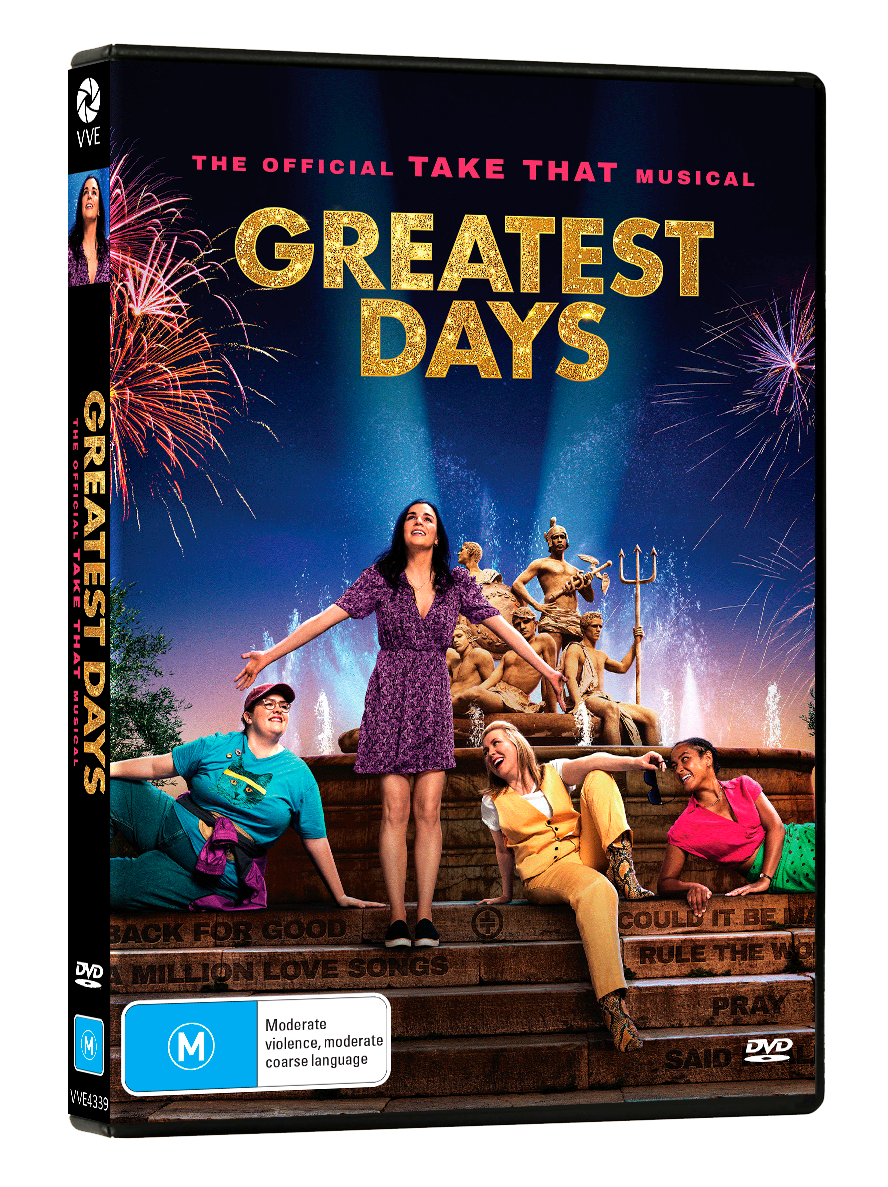 Vve4339 Greatest Days Take That Musical Dvd Slick 3d